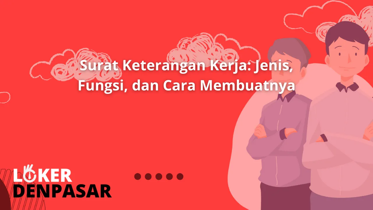 Surat Keterangan Kerja